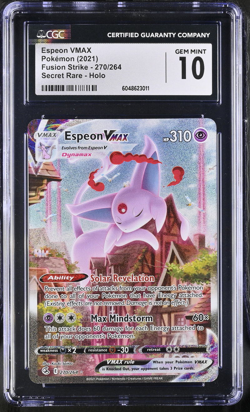 CGC 10 Fusion Strike Espeon VMAX